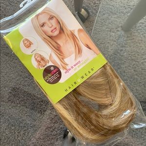 High & Low Lighted Clip in Hair Weft